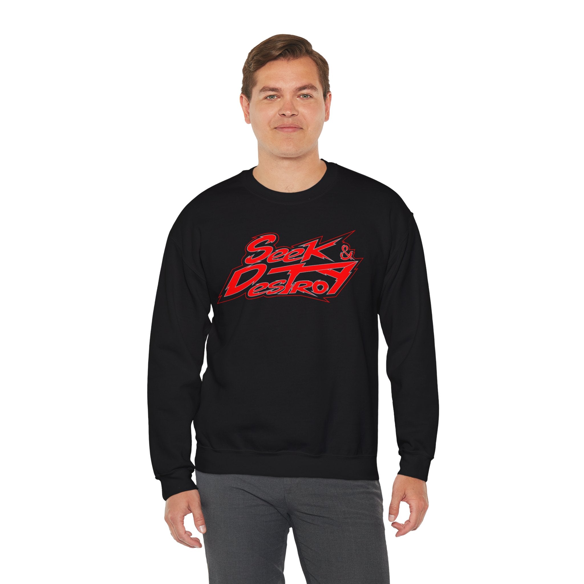 Seek & Destroy Texas Red Sweater